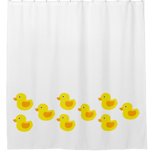 Yellow and Orange Baby Rubber Ducky for Kids (Front)