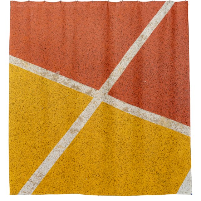 Yellow and orange flooring (Front)