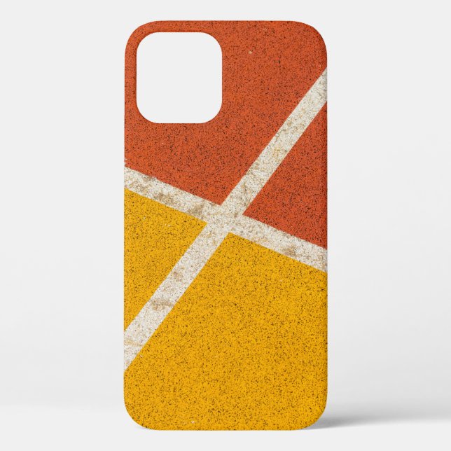 Yellow and orange flooring Case-Mate iPhone case (Back)