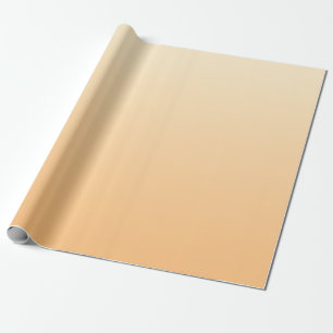 Yellow and Peach Color Gradient Wrapping Paper