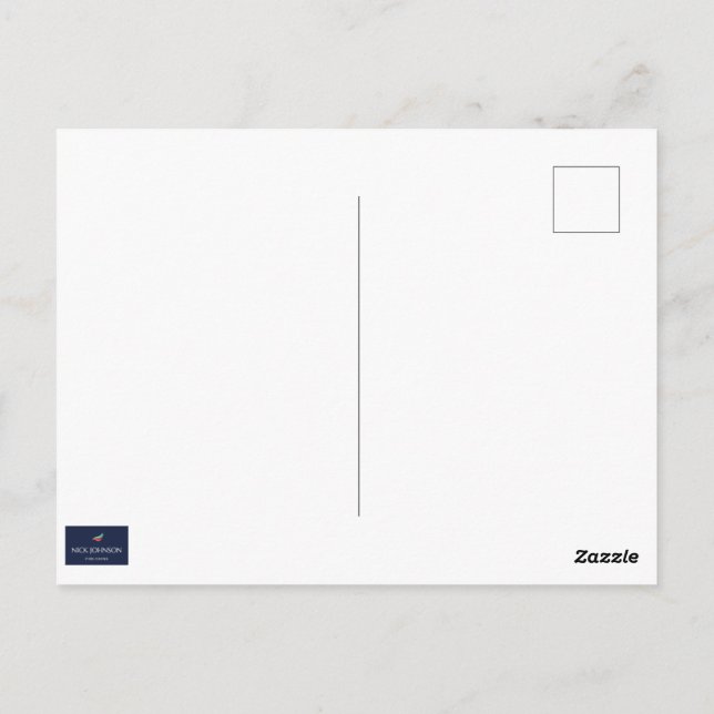 Yellow and Pink Postcard (Back)