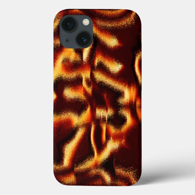 Yellow and red spots look blurred with defect Case-Mate iPhone case (Back)