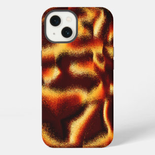 Yellow and red spots look blurred with defect iPhone 13 case