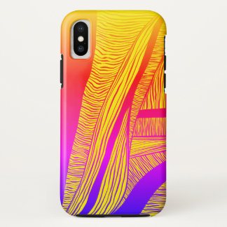 Yellow and Red Wave Line Case-Mate iPhone Case