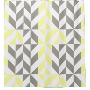 Yellow and Silver Geometric ZigZag