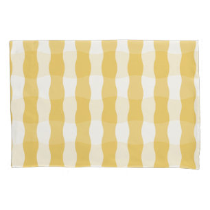 Yellow and White Cozy Pillowcase