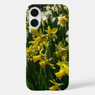 Yellow and White Daffodils Spring Flowers iPhone 16 Case