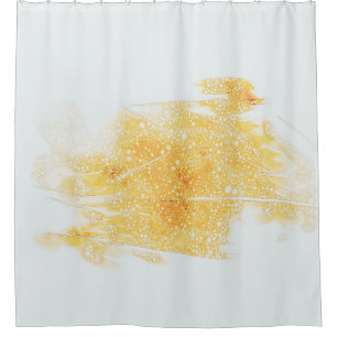 Yellow and white illustration