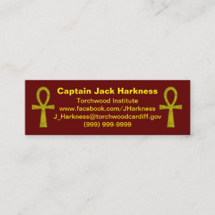 Yellow Ankh Profile Card