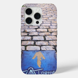 Yellow arrow iPhone 15 pro case