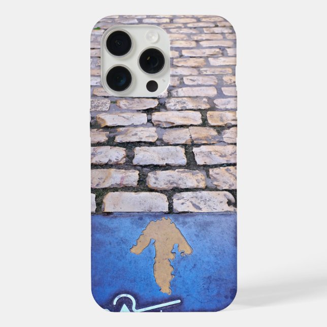 Yellow arrow iPhone case (Back)
