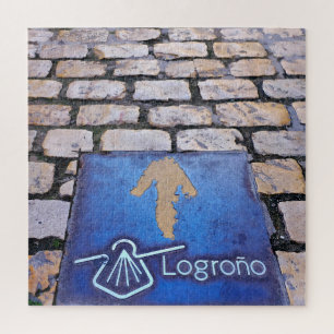 Yellow arrow jigsaw puzzle