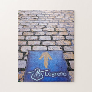 Yellow arrow jigsaw puzzle