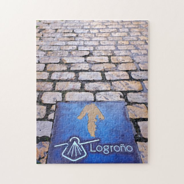 Yellow arrow jigsaw puzzle (Vertical)