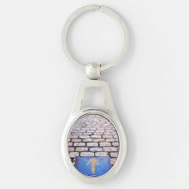 Yellow arrow keychain (Front)