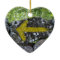 Yellow Arrow on Fence Ornament