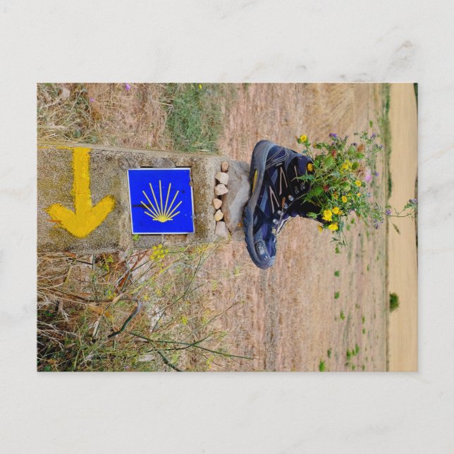 Yellow arrow postcard (Front)