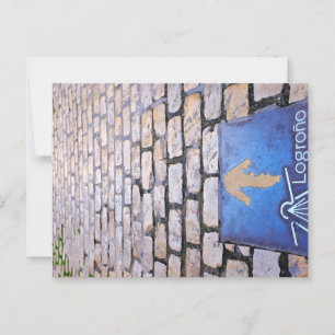 Yellow arrow postcard