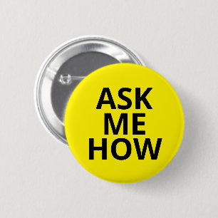 Yellow Ask Me How Business Button