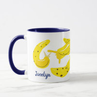 Yellow Banana Slugs Personalized Illustrated