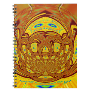 Yellow Baseball Glove: A Retro Look Notebook