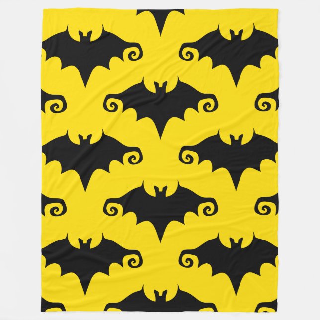 yellow bats blanket (Front)