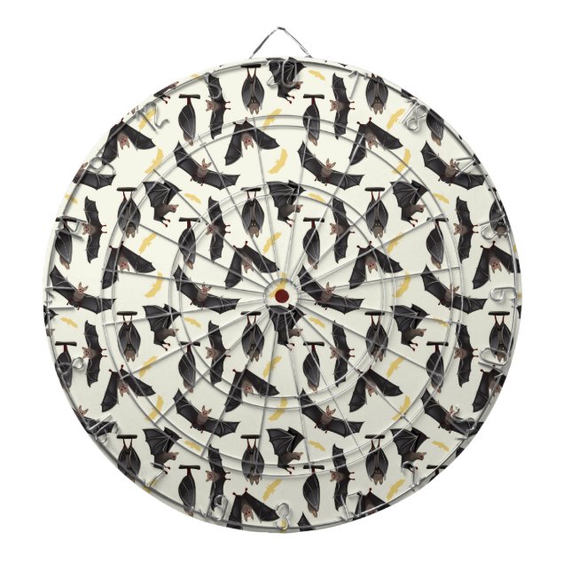 yellow bats dartboard (Front)