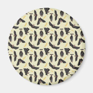 yellow bats magnet