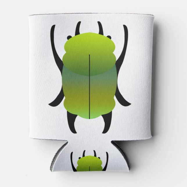 Yellow beetle can cooler (Front)