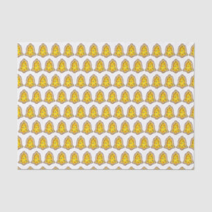 Yellow Bell Sprinkles Cookie Holiday Christmas Tissue Paper
