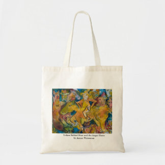 Yellow Bellied Hoot and the Angry Horse Tote Bag