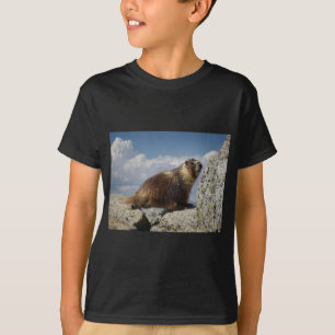 Yellow Bellied Marmot in Yosemite T-Shirt