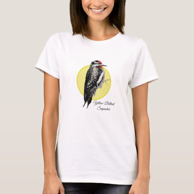Yellow-Bellied Sapsucker T-Shirt (Front)