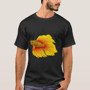 Yellow Betta Fish T-Shirt