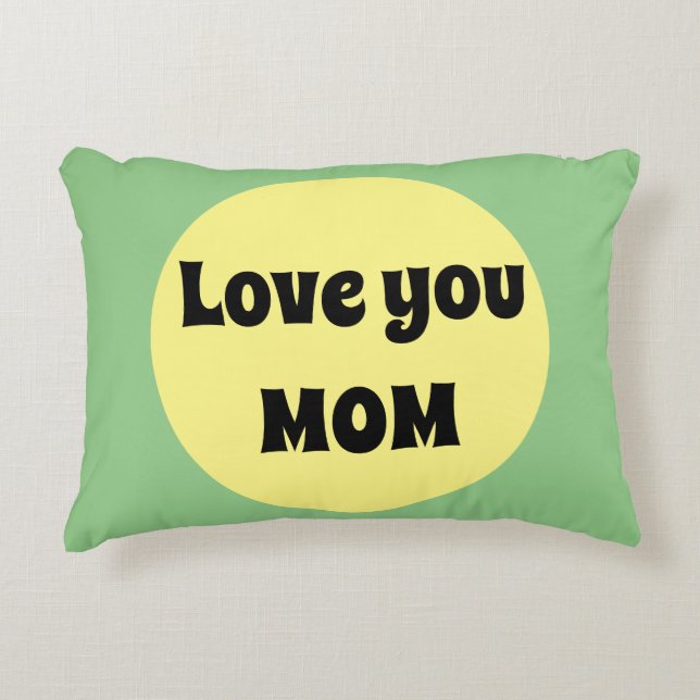 Yellow Big Dot Accent Pillow (Front)