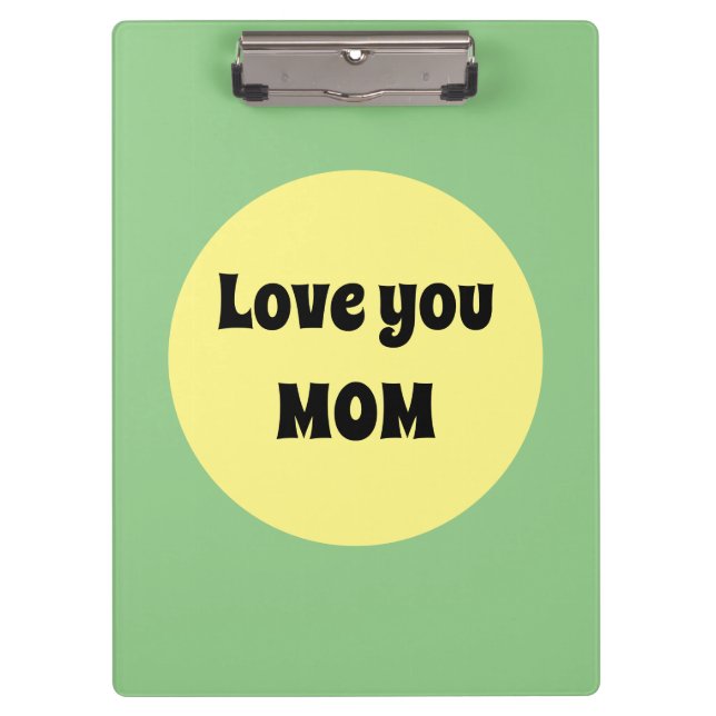 Yellow Big Dot Clipboard (Front)