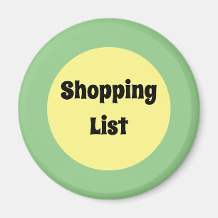 Yellow Big Dot Magnet