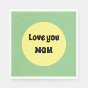 Yellow Big Dot Napkin