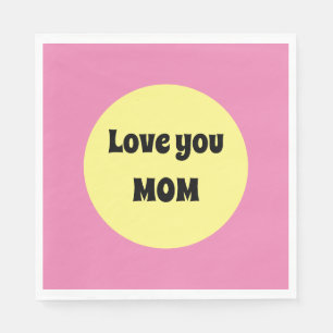 Yellow Big Dot Napkin