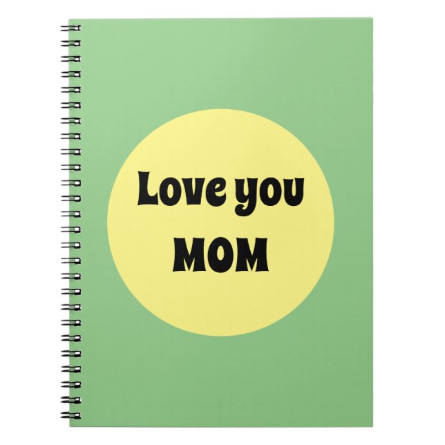 Yellow Big Dot Notebook (Front)