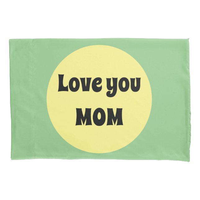 Yellow Big Dot Pillowcase (Front)