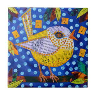 Yellow Bird Tile