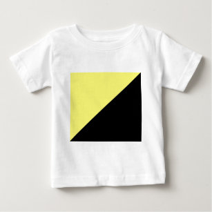Yellow & Black Anarcho Capitalism Flag Baby T-Shirt