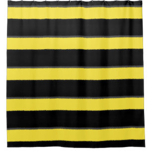 Yellow, Black Bee-Inspired Stripes