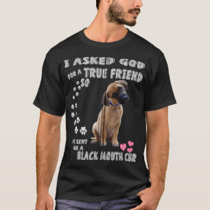 Yellow Black Mouth Quote Lover, Southern Black Mou T-Shirt