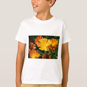 Yellow Blossoms Flowers Art Peace Love Destiny T-Shirt
