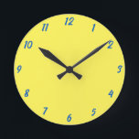 Yellow Blue Classy Elegant Custom Colour Cute Gift<br><div class="desc">Printed in classy yellow and blue custom colour background! You may change colours as you wish!</div>