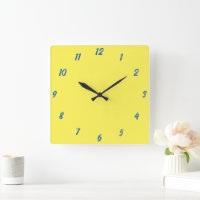 Yellow Blue Classy Elegant Custom Colour Cute Gift