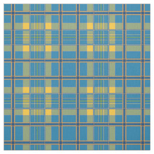 Yellow, Blue & Green Fabric