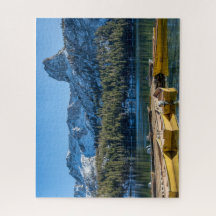 Yellow Boats Blue Mountains